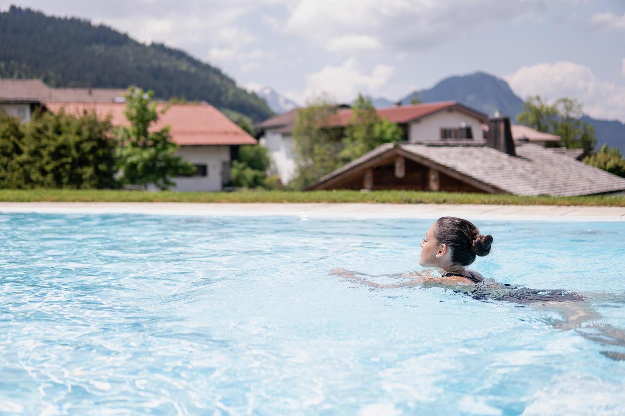 Alpin Lodges - Moderne Appartements Mit Zugang Zu 3000 Qm Spa Panoramahotel Oberjoch Bad Hindelang Exterior photo
