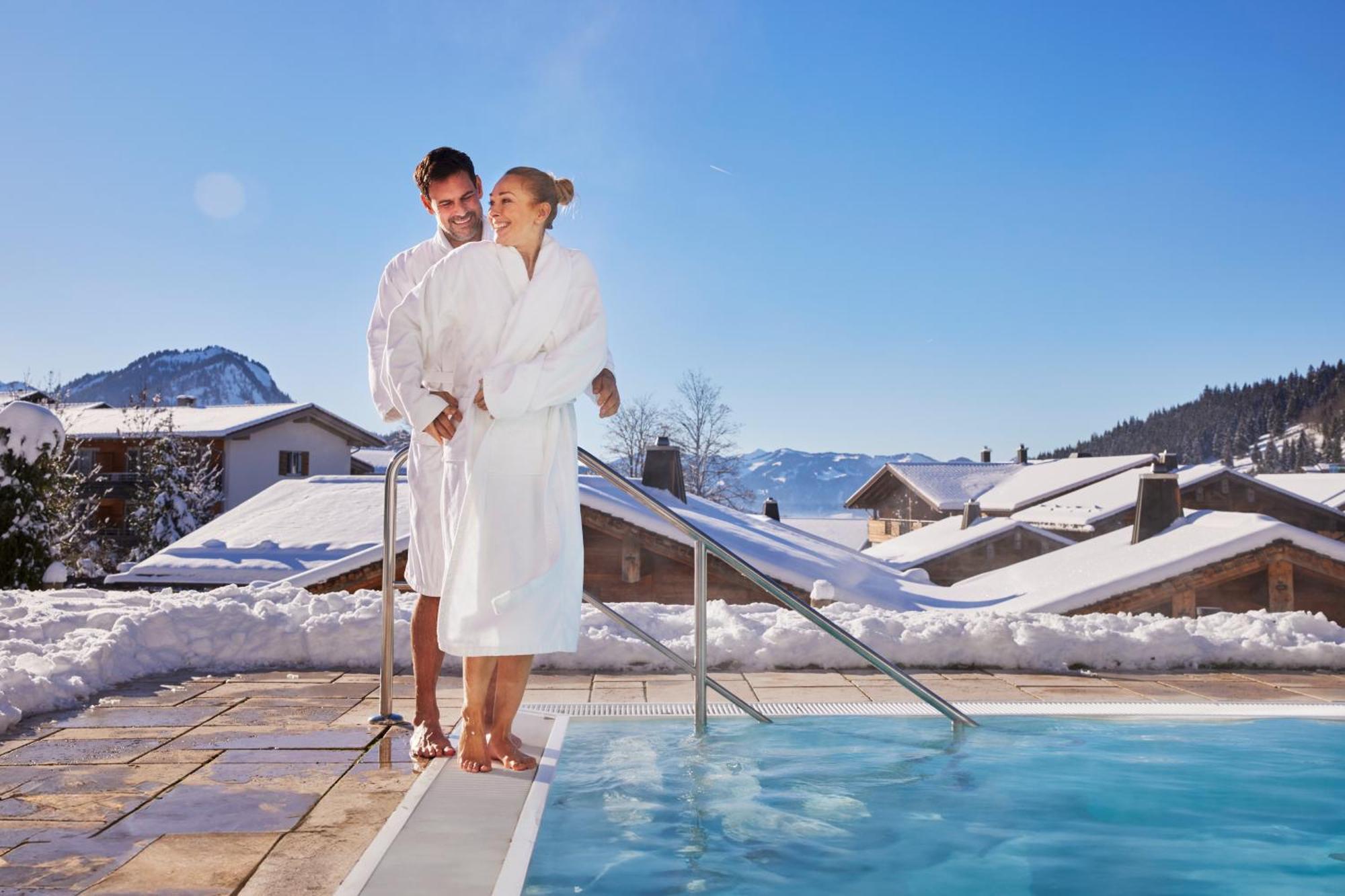 Alpin Lodges - Moderne Appartements Mit Zugang Zu 3000 Qm Spa Panoramahotel Oberjoch Bad Hindelang Exterior photo